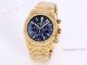 New Audemars Piguet Royal Oak Frosted Gold 41mm Green Dial Chronograph Watch Replica (2)_th.jpg